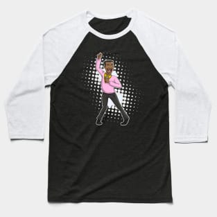 Dancing Carlton Baseball T-Shirt